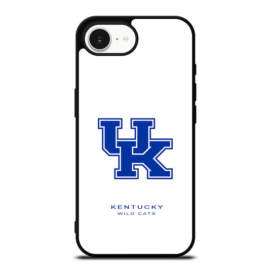 Kentucky Wild Cats iPhone 16e case black TPU silicone rubber protective cover by Casedear
