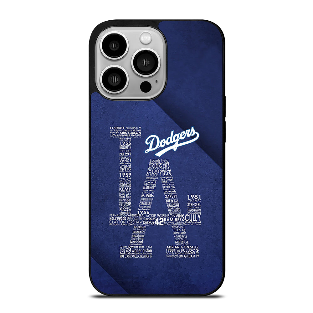 LA Dodgers Style iPhone 14 Pro Case