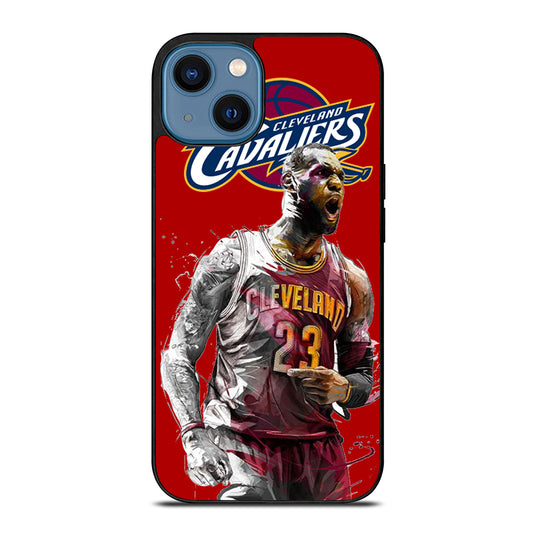 LEBRON JAMES CLEVELAND CAVALIERS iPhone 14 Case