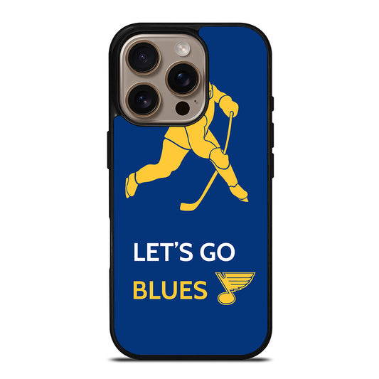 LET'S GO ST LOUIS BLUES iPhone 16 Pro Case