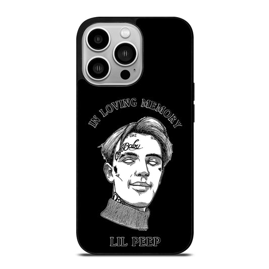 LIL PEEP IN BLACK MEMORY iPhone 14 Pro Case