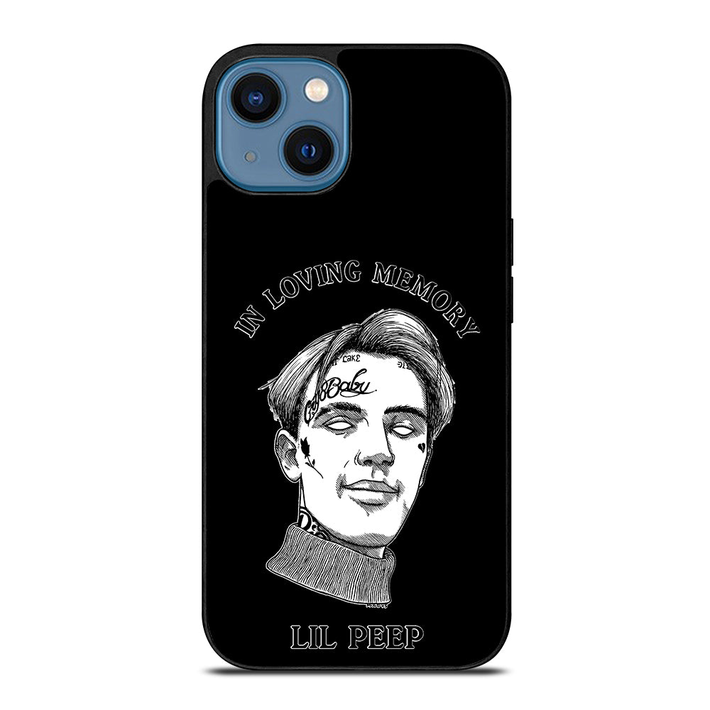 LIL PEEP IN BLACK MEMORY iPhone 14 Case