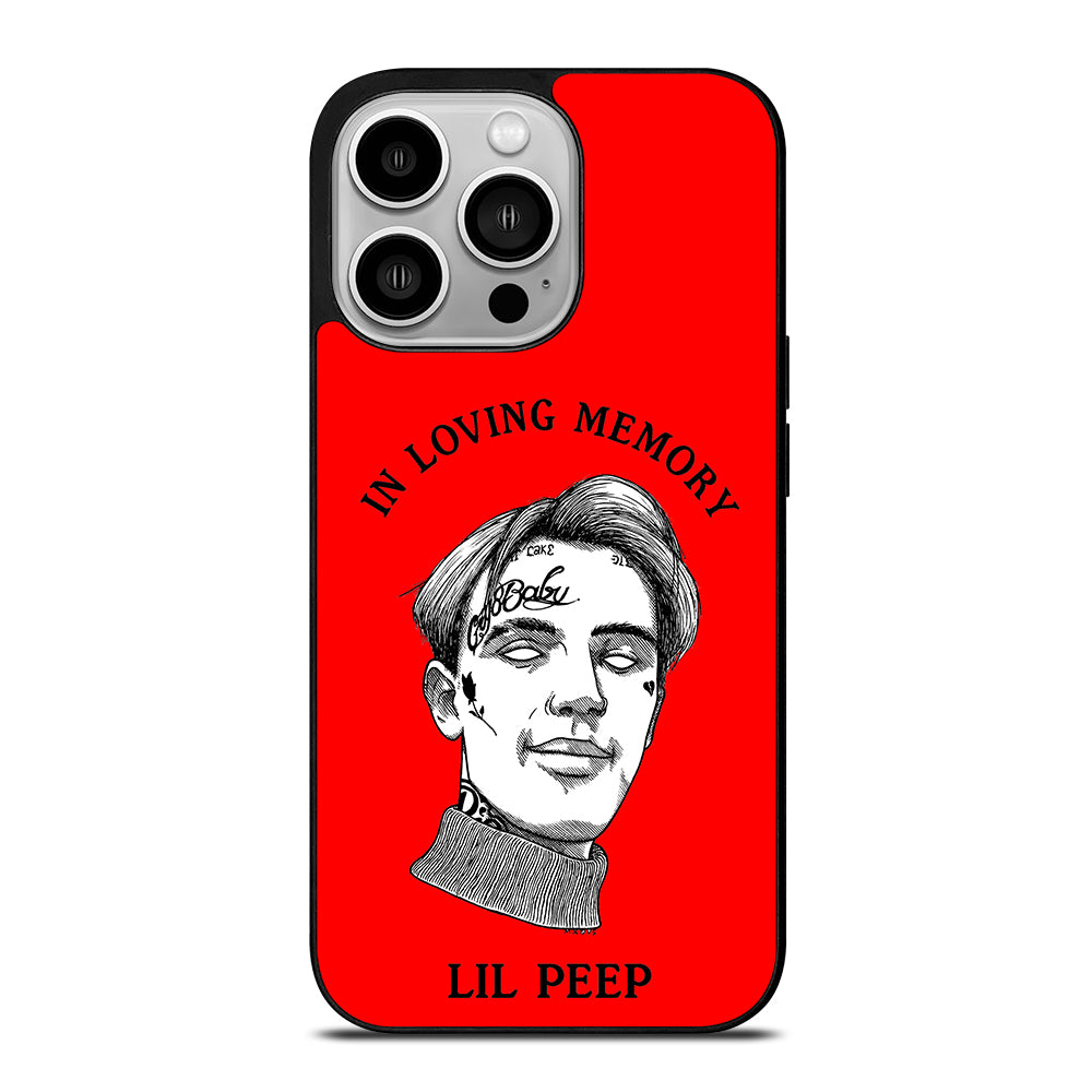 LIL PEEP IN RED MEMORY iPhone 14 Pro Case