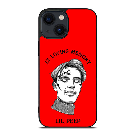 LIL PEEP IN RED MEMORY iPhone 14 Plus Case