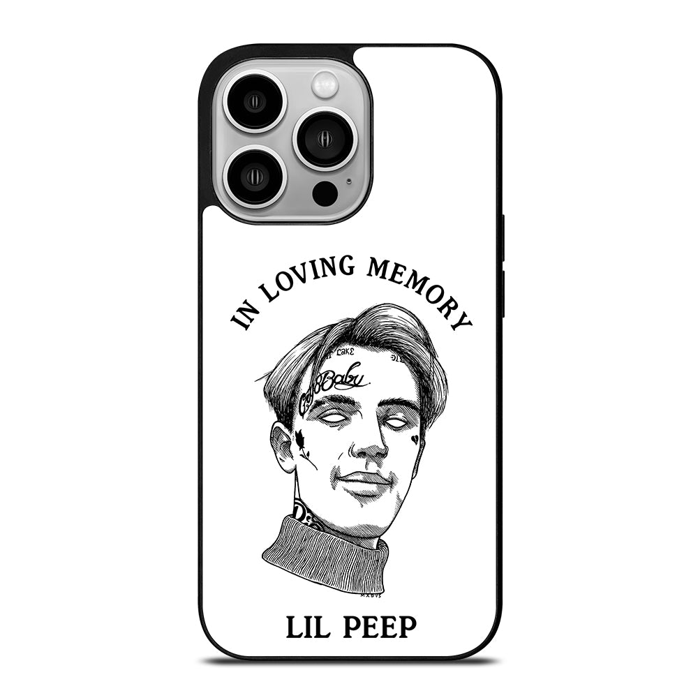 LIL PEEP IN WHITE MEMORY iPhone 14 Pro Case