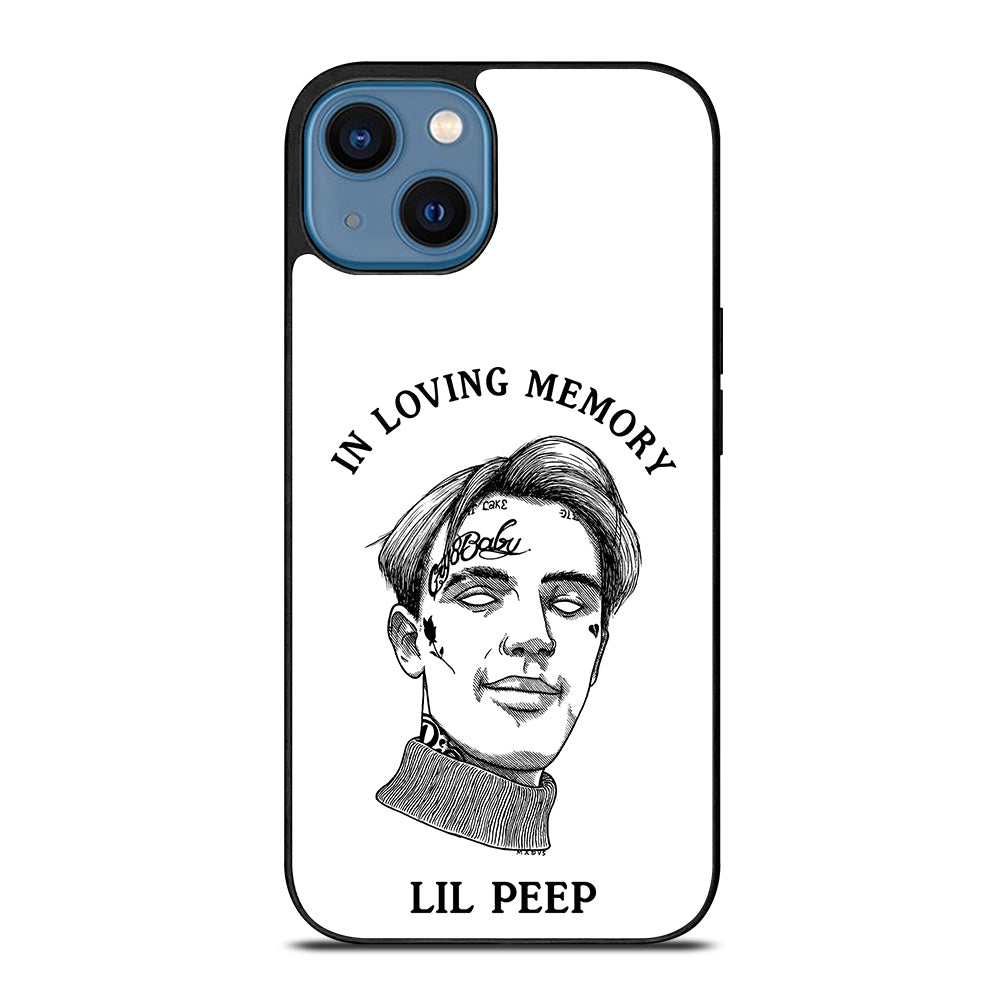 LIL PEEP IN WHITE MEMORY iPhone 14 Case