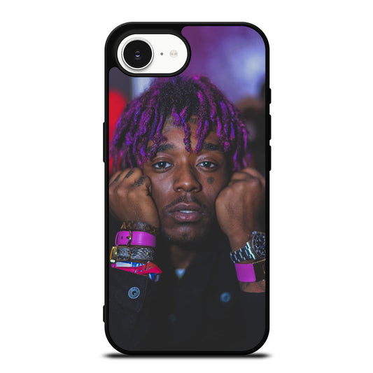 LIL UZI VERT iPhone 16e case black TPU silicone rubber protective cover by Casedear