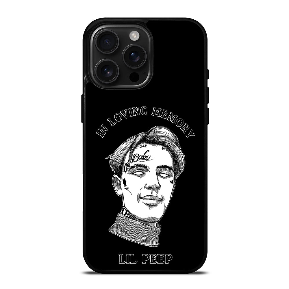 LIL PEEP IN BLACK MEMORY iPhone 16 Pro Max Case