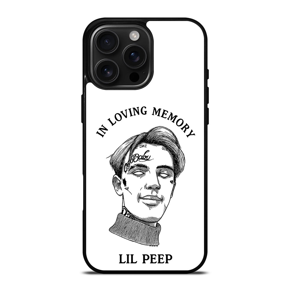 LIL PEEP IN WHITE MEMORY iPhone 16 Pro Max Case