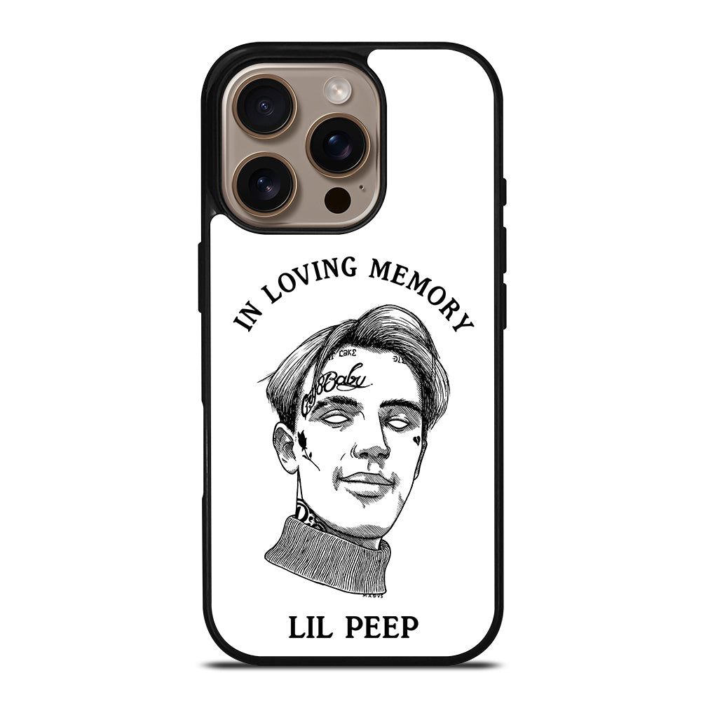 LIL PEEP IN WHITE MEMORY iPhone 16 Pro Case