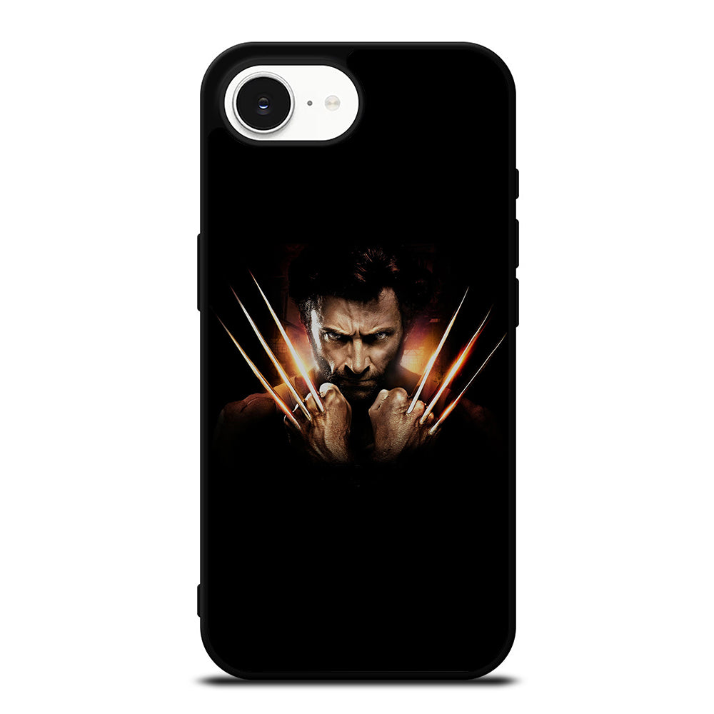 LOGAN WOLVERIN iPhone 16e case black TPU silicone rubber protective cover by Casedear