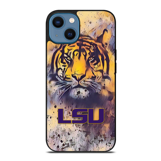 LSU Tigers Wallpaper iPhone 14 Case