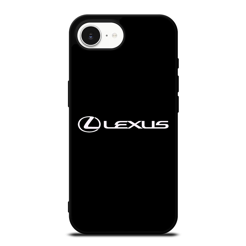 LUX LEXUS CASE iPhone 16e case black TPU silicone rubber protective cover by Casedear