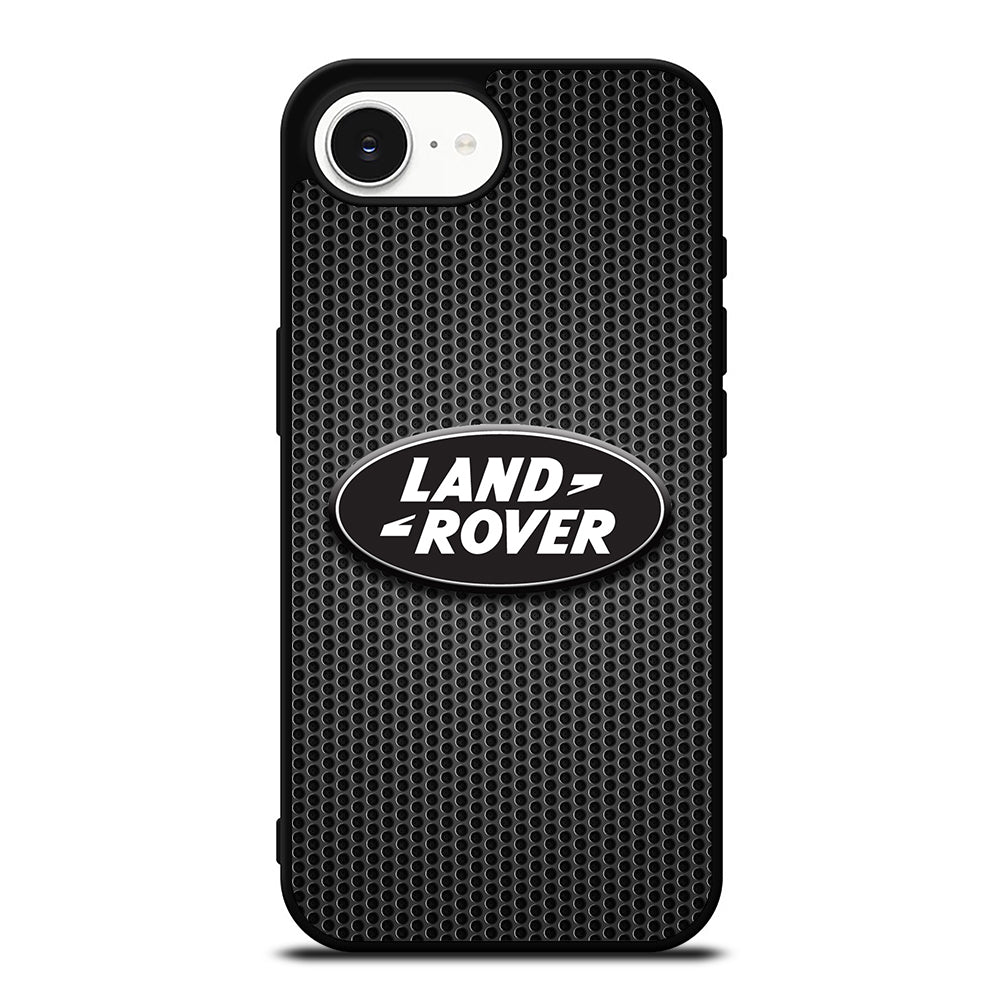 Land Rover Logo iPhone 16e case black TPU silicone rubber protective cover by Casedear