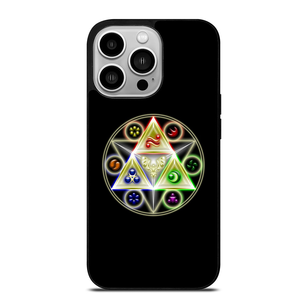 Legend Of Zelda Symbols Art iPhone 14 Pro Case