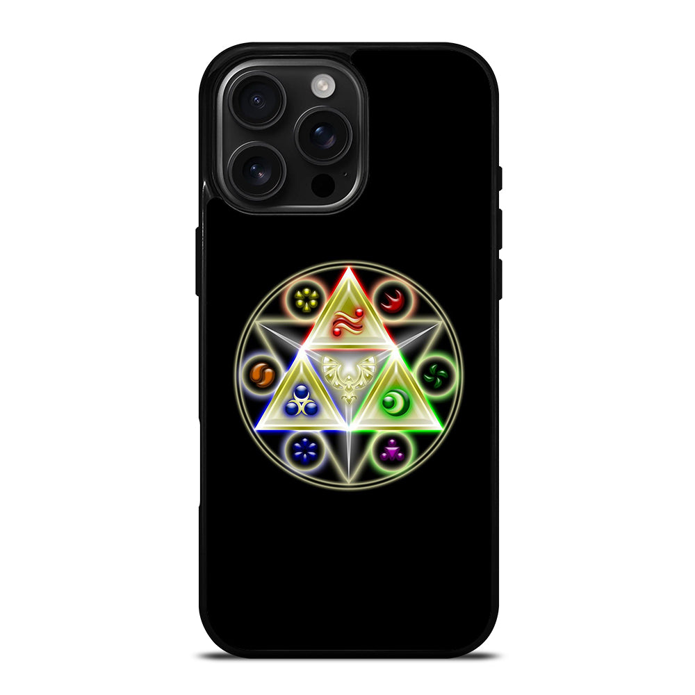 Legend Of Zelda Symbols Art iPhone 16 Pro Max Case