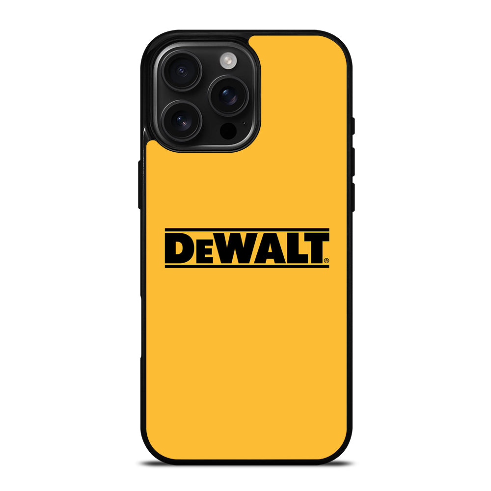 Logo Of Dewalt iPhone 16 Pro Max Case