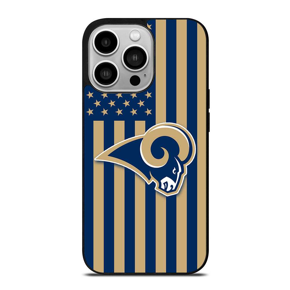 Los Angeles Rams NFL Logo iPhone 14 Pro Case