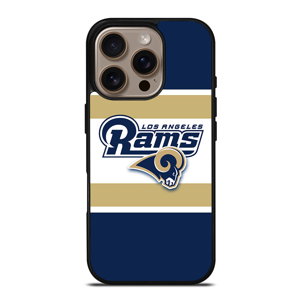 Los Angeles Rams NFL Emblem iPhone 16 Pro Case