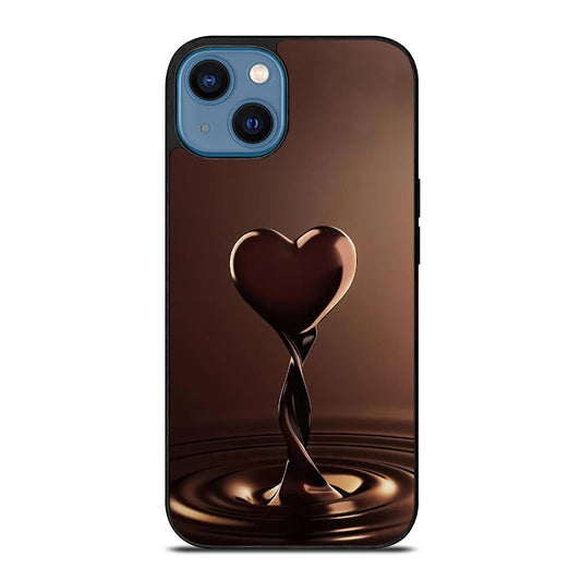 Lovely Chocolate Image iPhone 14 Case