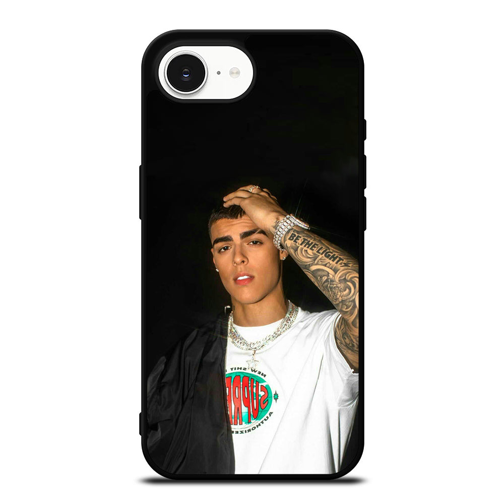 Lunay iPhone 16e case black TPU silicone rubber protective cover by Casedear