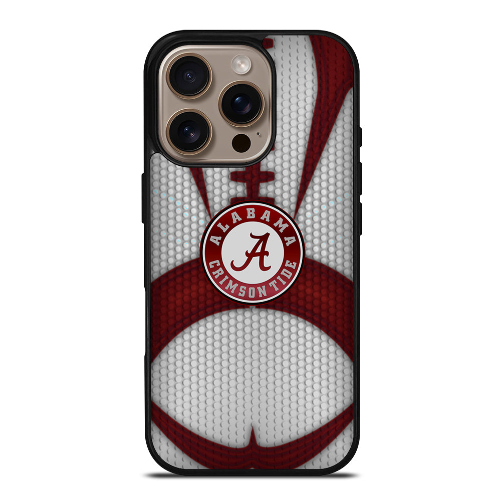 Luxury Alabama Crimson Tide iPhone 16 Pro Case