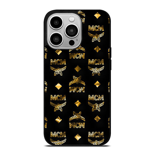 MCM Worldwide Logo iPhone 14 Pro Case