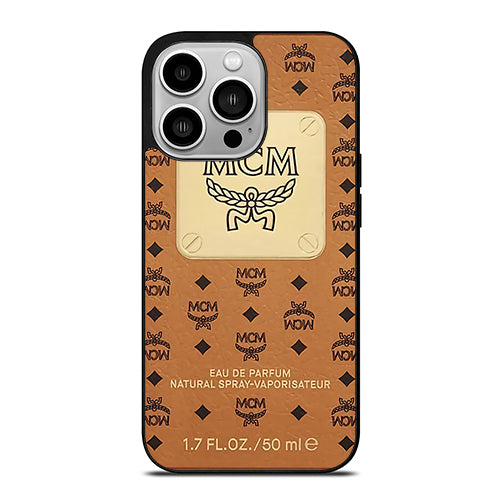 MCM Worldwide Parfum Wallpaper iPhone 14 Pro Case