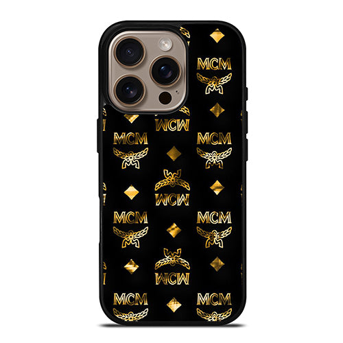 MCM Worldwide Logo iPhone 16 Pro Case