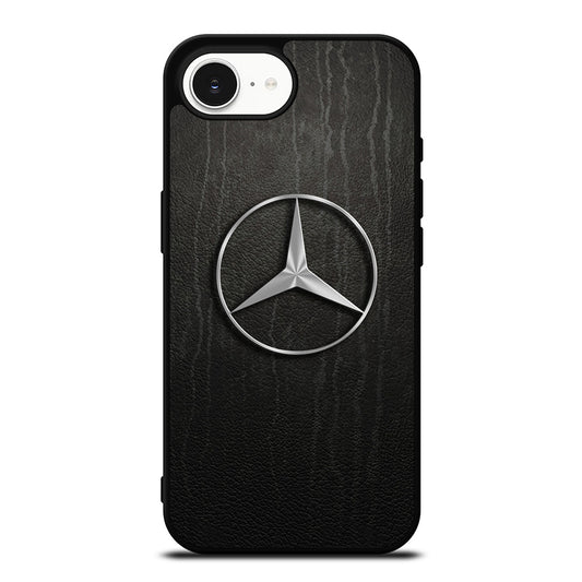 MERCEDES LOGO iPhone 16e case black TPU silicone rubber protective cover by Casedear