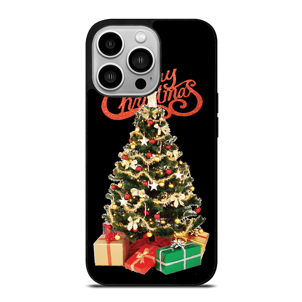 MERRY CHRISTMAS TREE iPhone 14 Pro Case