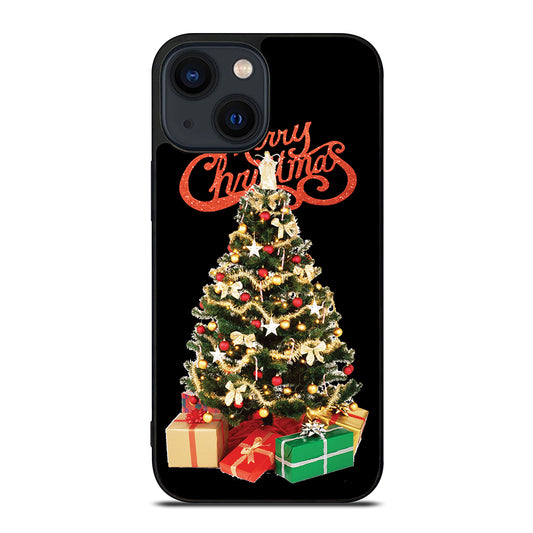 MERRY CHRISTMAS TREE iPhone 14 Plus Case