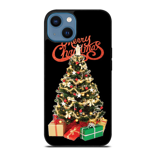MERRY CHRISTMAS TREE iPhone 14 Case