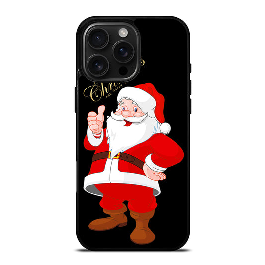 MERRY CHRISTMAS SANTA iPhone 16 Pro Max Case