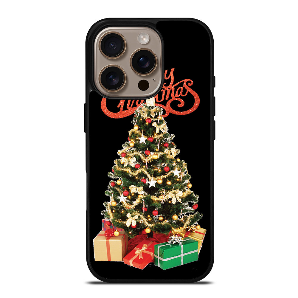 MERRY CHRISTMAS TREE iPhone 16 Pro Case