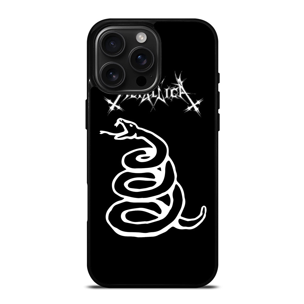 METALLICA BLACK SNAKE iPhone 16 Pro Max Case