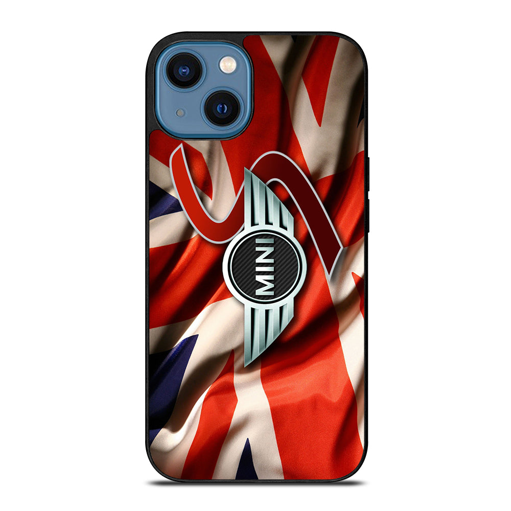 MINI COOPER LOGO FLAG iPhone 14 Case