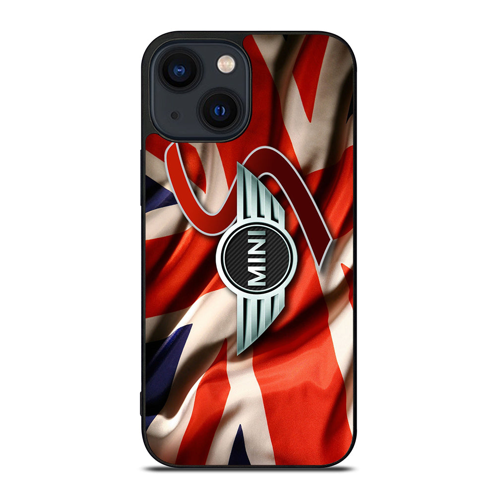 MINI COOPER LOGO FLAG iPhone 14 Plus Case