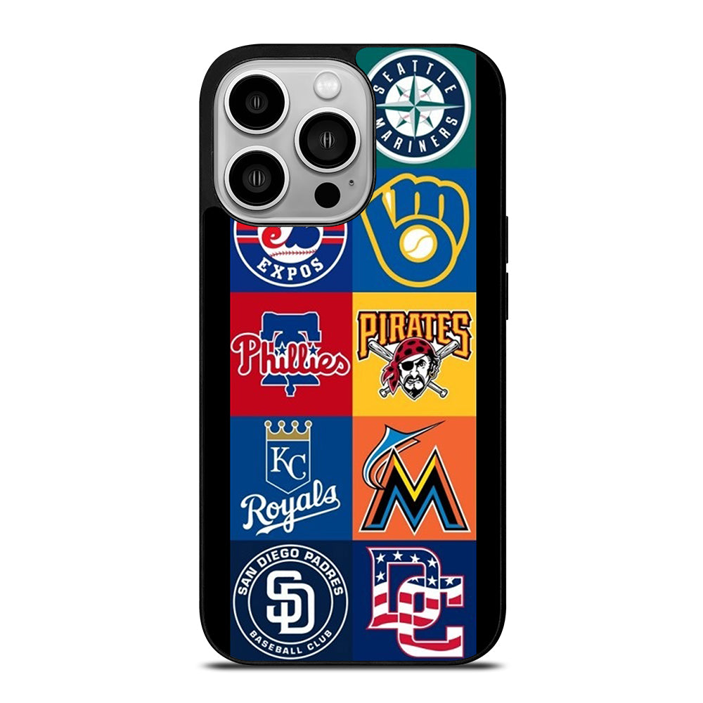 MLB Team Logo 3 iPhone 14 Pro Case