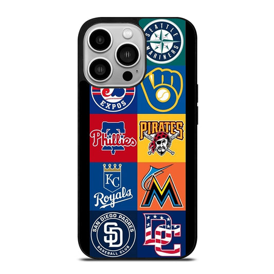 MLB Team Logo 3 iPhone 14 Pro Case