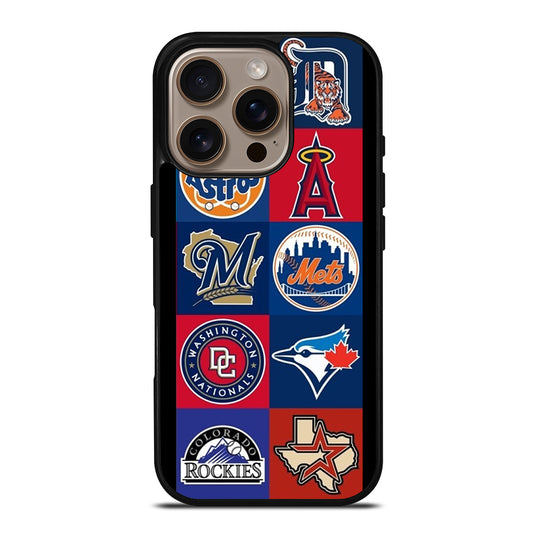 MLB Team Logo 1 iPhone 16 Pro Case