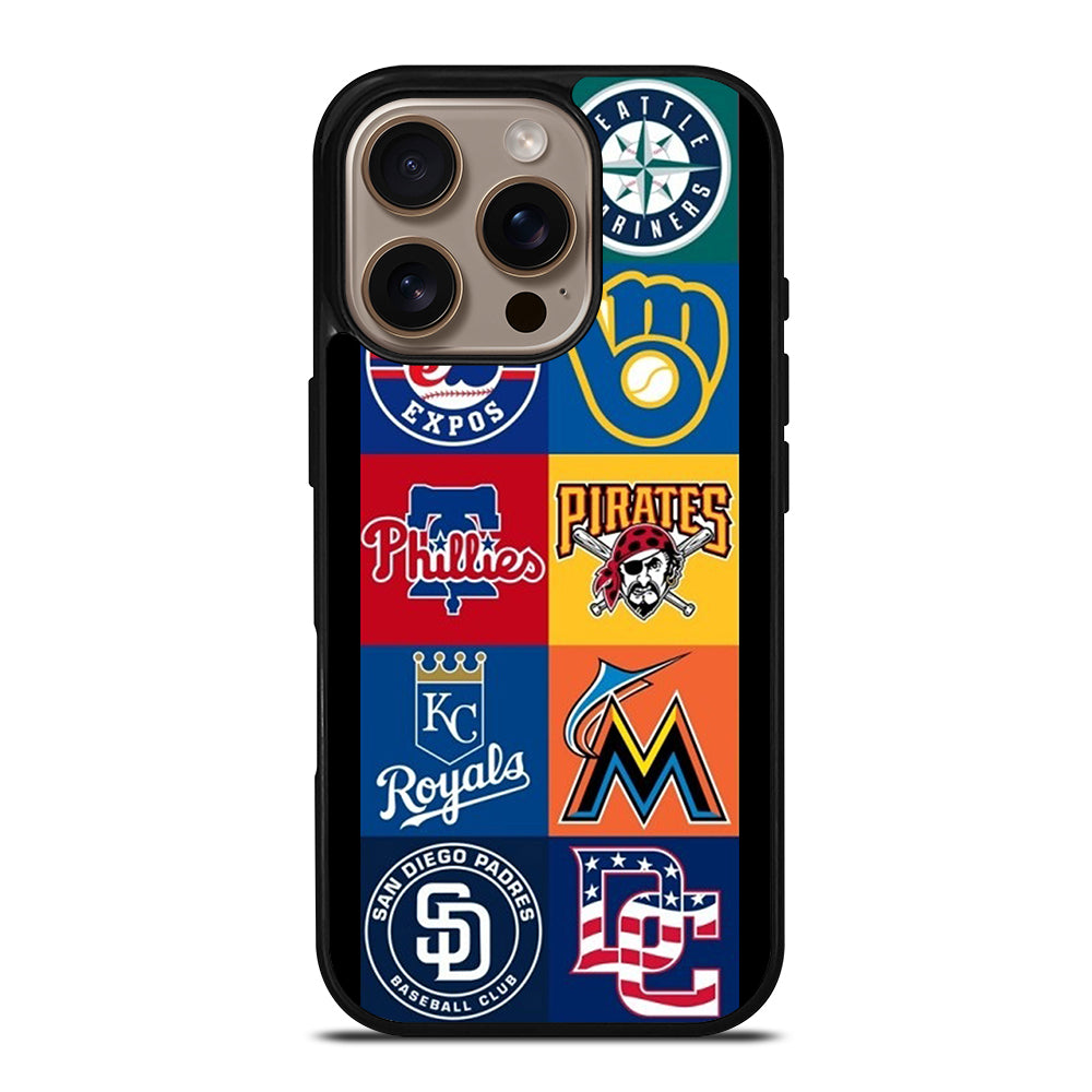 MLB Team Logo 3 iPhone 16 Pro Case