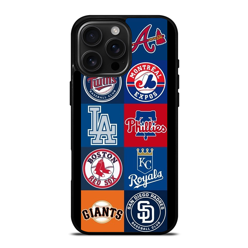 MLB Team Logo 4 iPhone 16 Pro Max Case