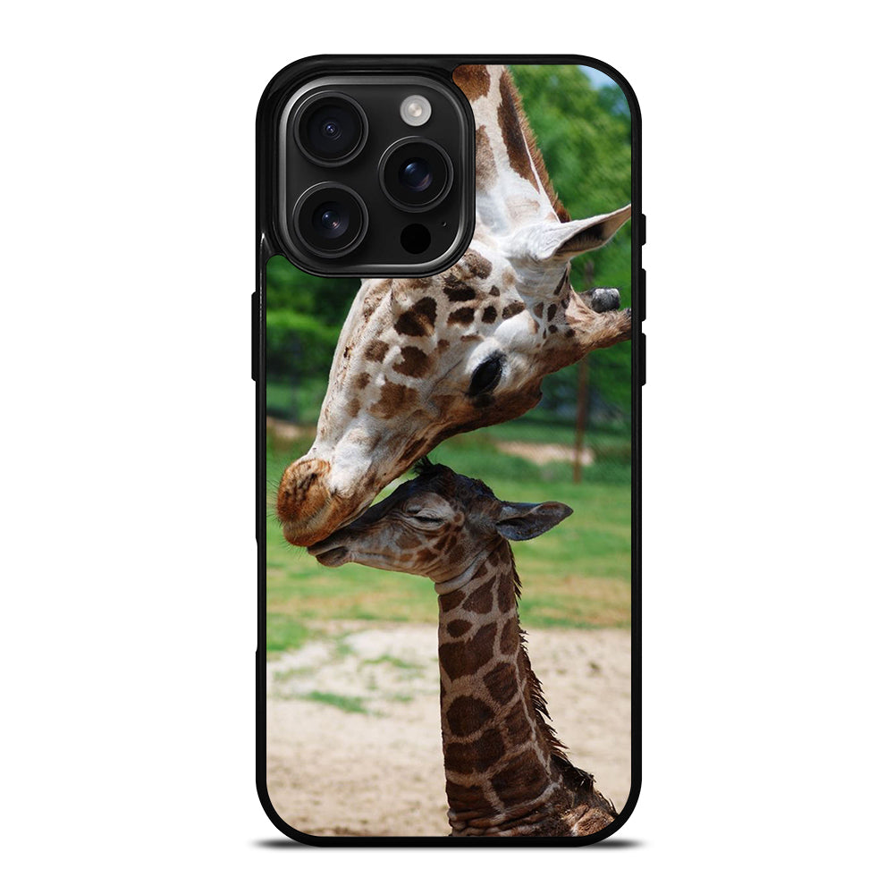 MOM & BABY GIRAFFE iPhone 16 Pro Max Case