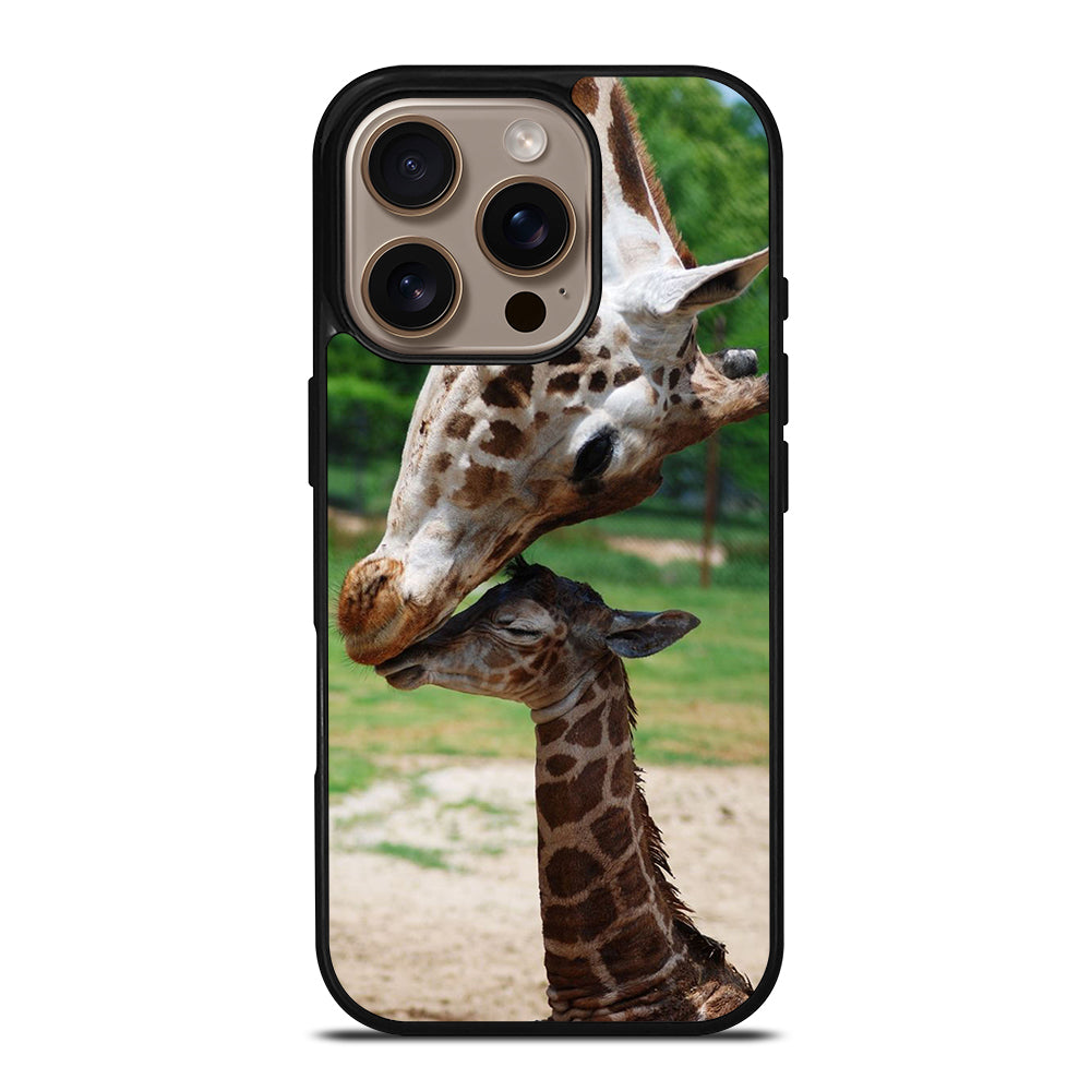 MOM & BABY GIRAFFE iPhone 16 Pro Case