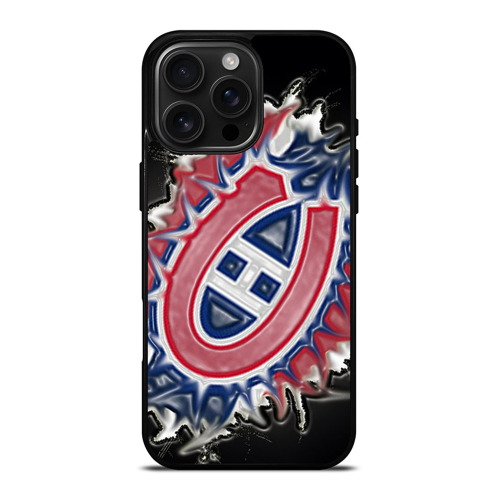 MONTREAL CANADIENS STYLE iPhone 16 Pro Max Case