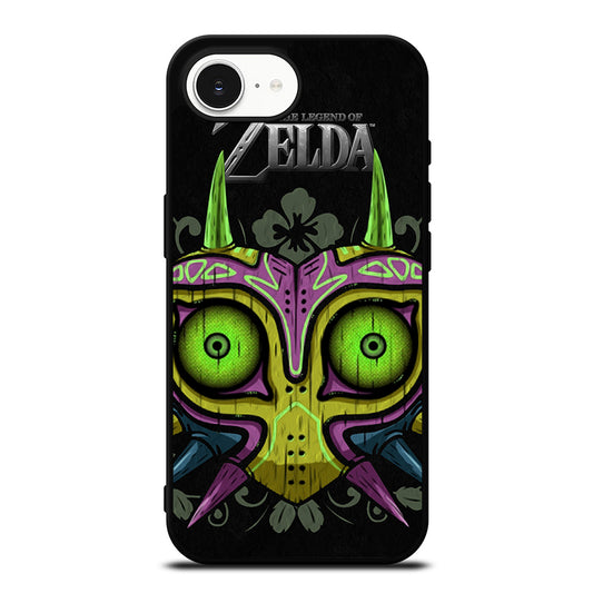 Majora's iPhone 16e case black TPU silicone rubber protective cover by Casedear