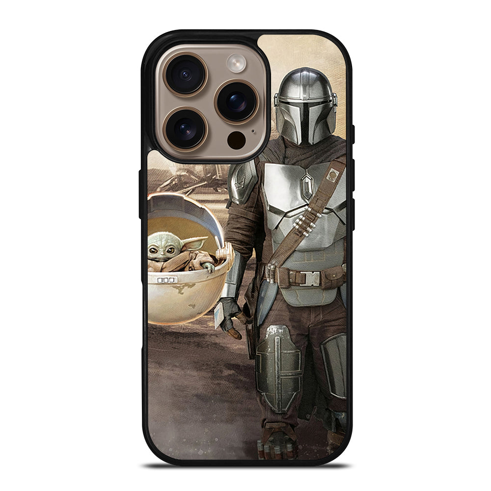 Mandalorian Baby Yoda iPhone 16 Pro Case