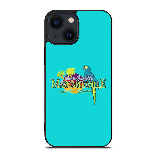 Margaritaville Logo Wallpaper iPhone 14 Plus Case