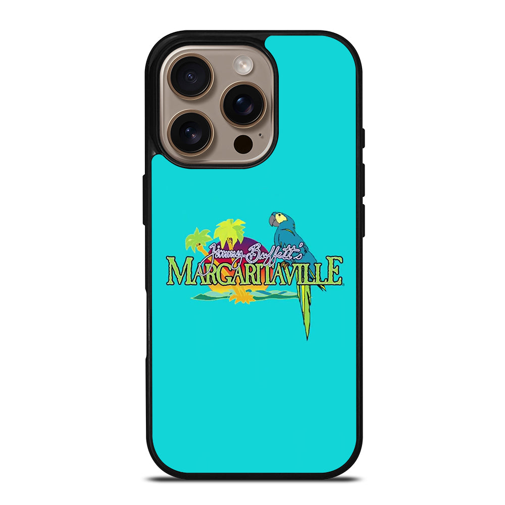 Margaritaville Logo Wallpaper iPhone 16 Pro Case